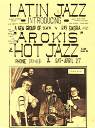 hot jazz poster